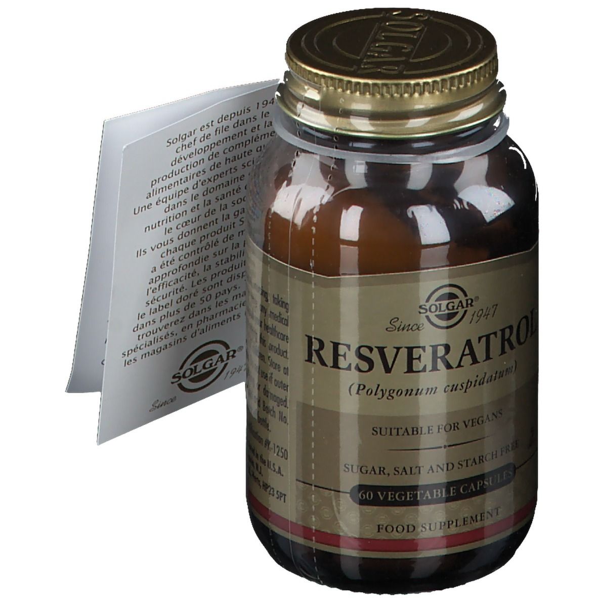 SOLGAR® Resveratrol Polygonum cuspidatum