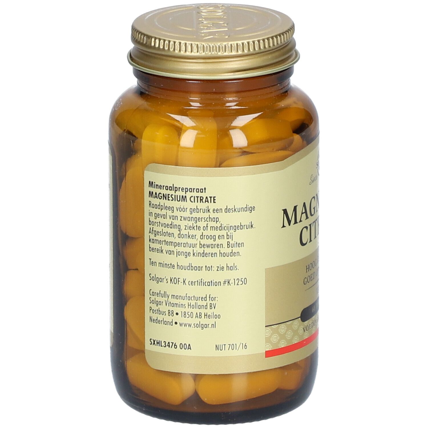 Solgar Chelated Magnesium 250 Solgar Magnesium Glycinate, 90 Vegetable ...