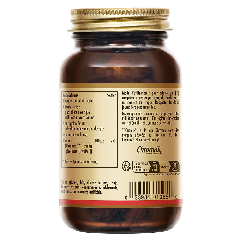 Retro del flacone con elenco ingredienti e raccomandazioni d'uso. Codice a barre visibile.