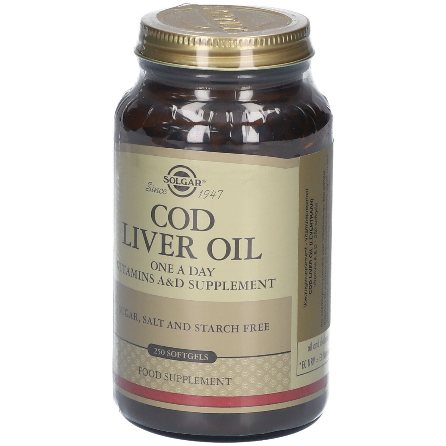 SOLGAR® Cod Liver Oil 250 pz Redcare