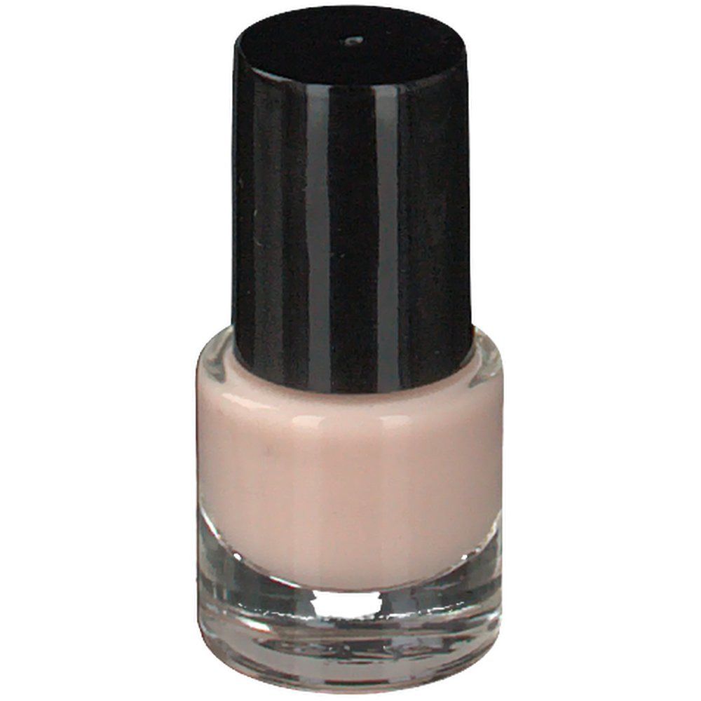 Flacone di smalto con tappo nero. Scritta: Imy nails, Gel & Volume Effect.