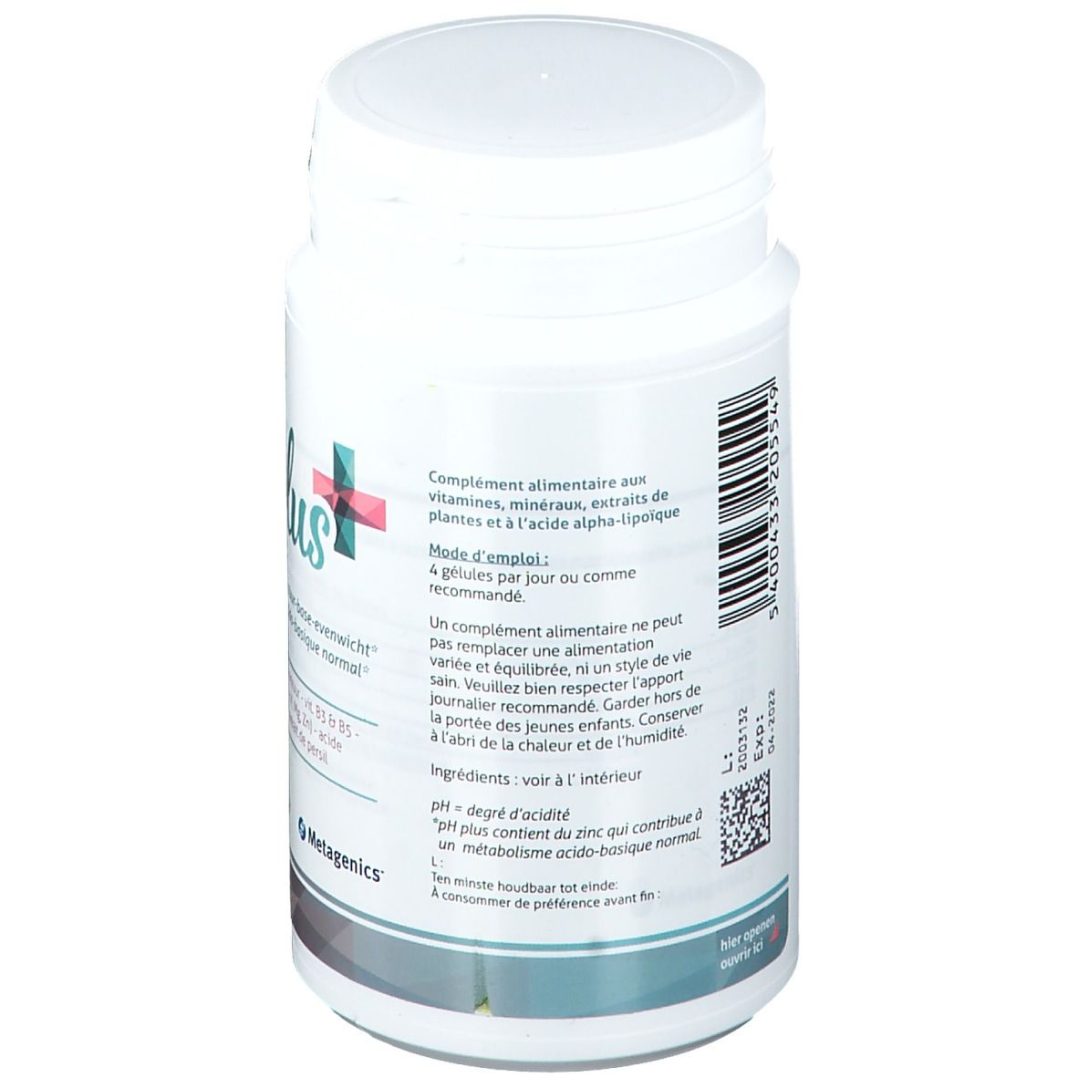 Due flaconi, uno pH plus+ e uno con nuovo design. Testo: Nuovo packaging, stessa formula.