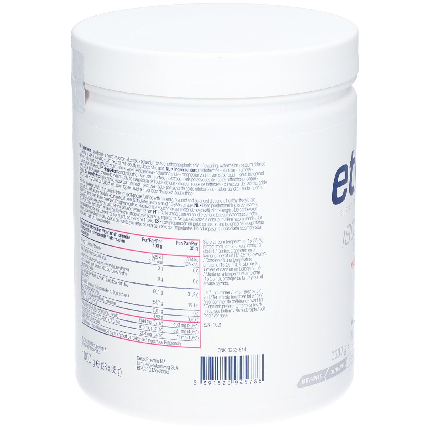Etixx Isotonic Watermelon