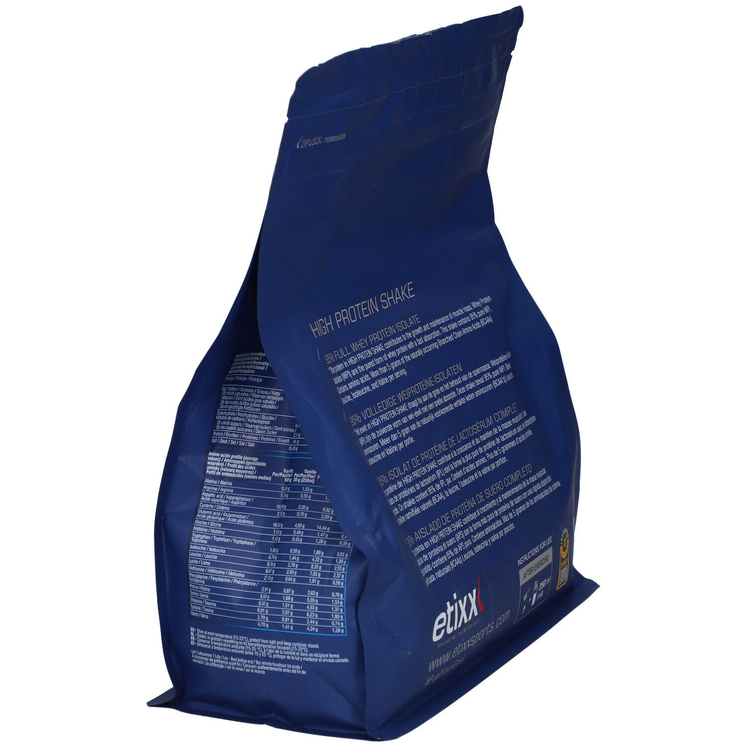 Etixx High Protein Shake Vanille