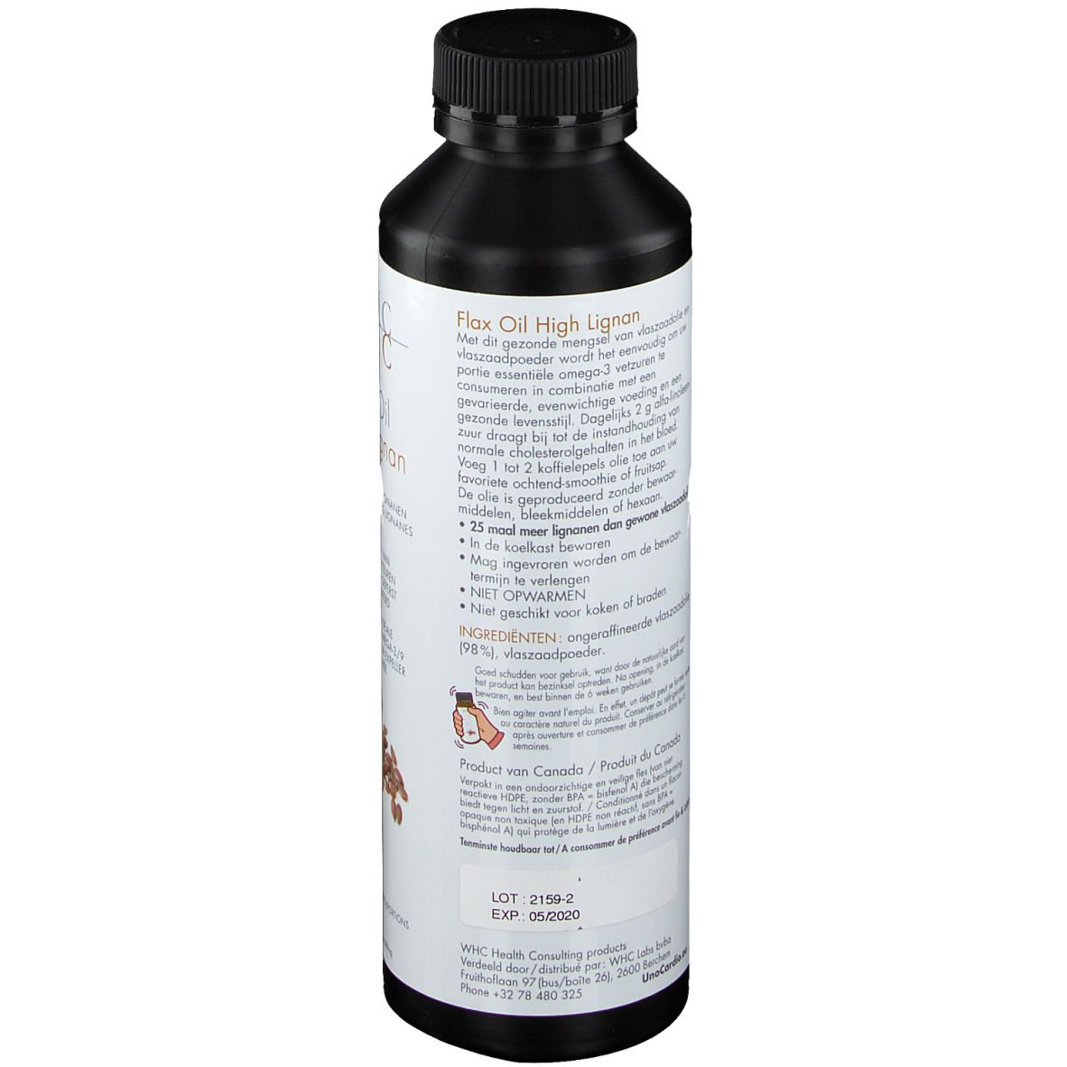 WHC Hi Lignan Flax Oil Bio