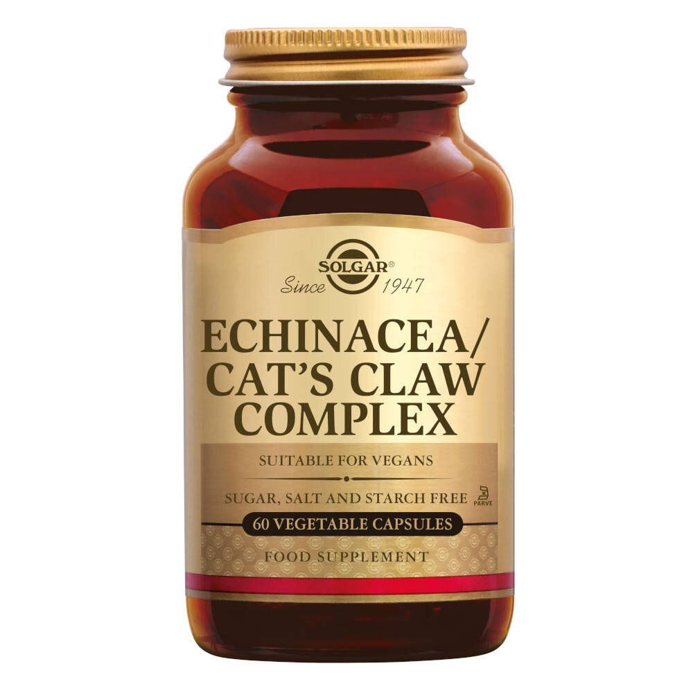 SOLGAR® Echinacea Golden Seal Cats Claw Complex