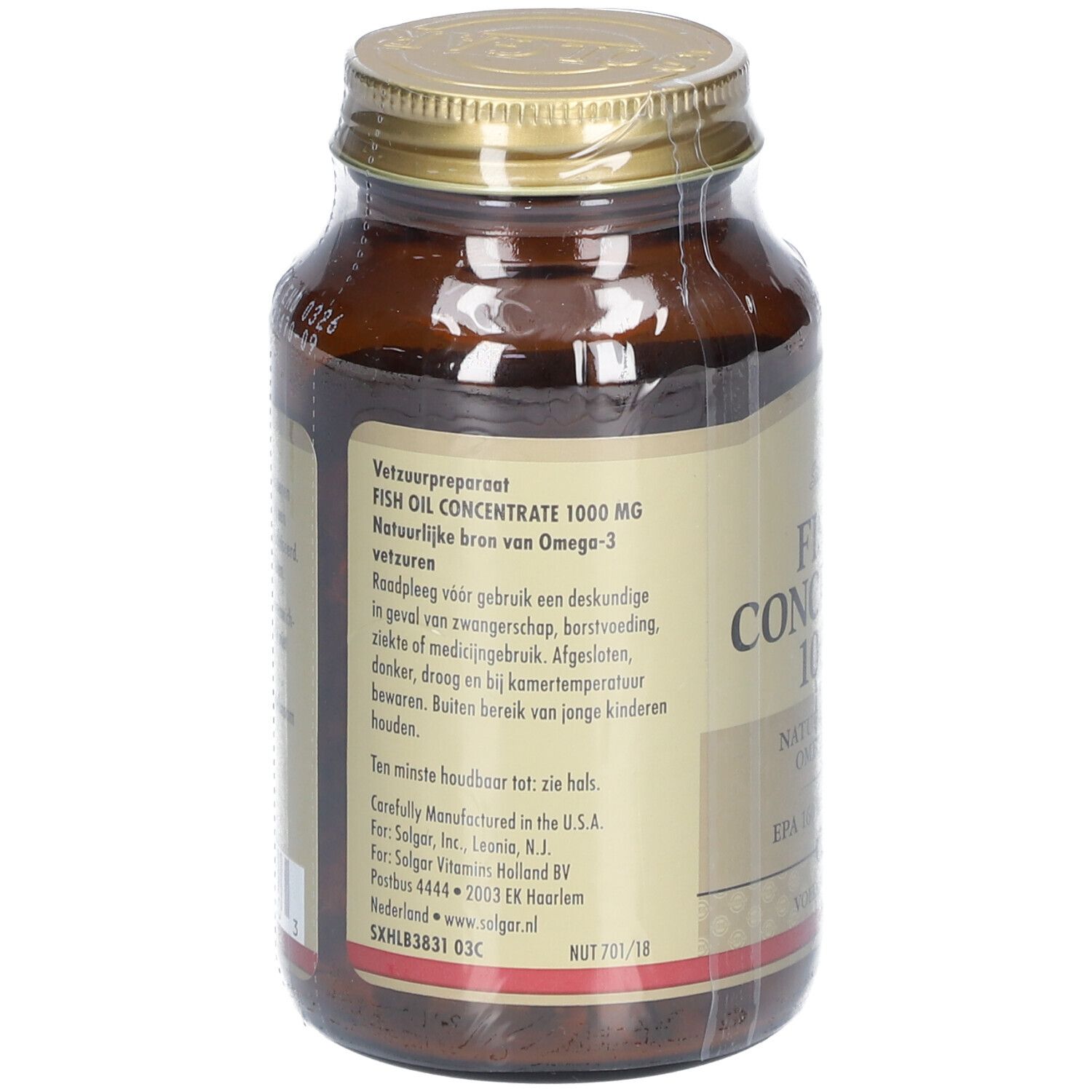 SOLGAR® Fish Oil Concentrate 1000Mg 60 pz Redcare