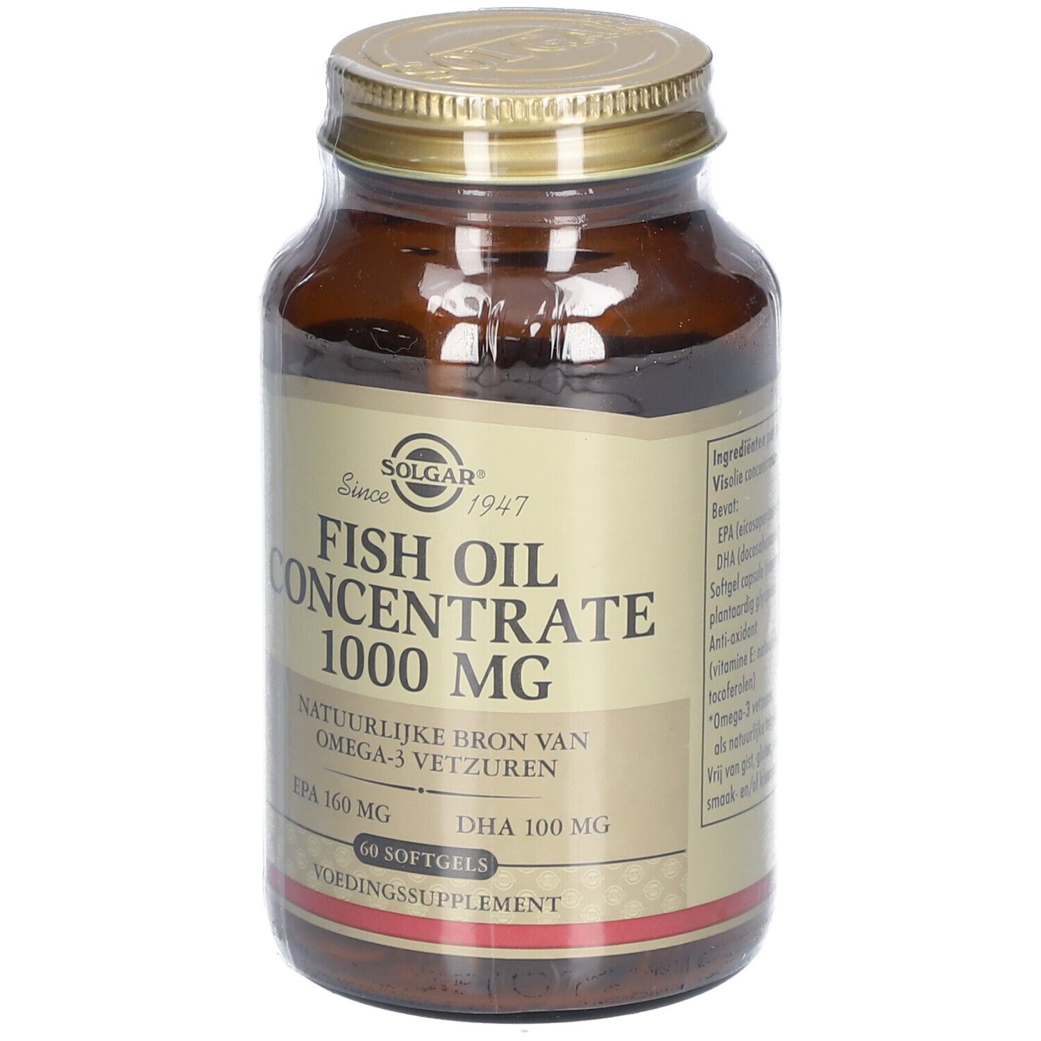 SOLGAR® Fish Oil Concentrate 1000Mg 60 pz Redcare