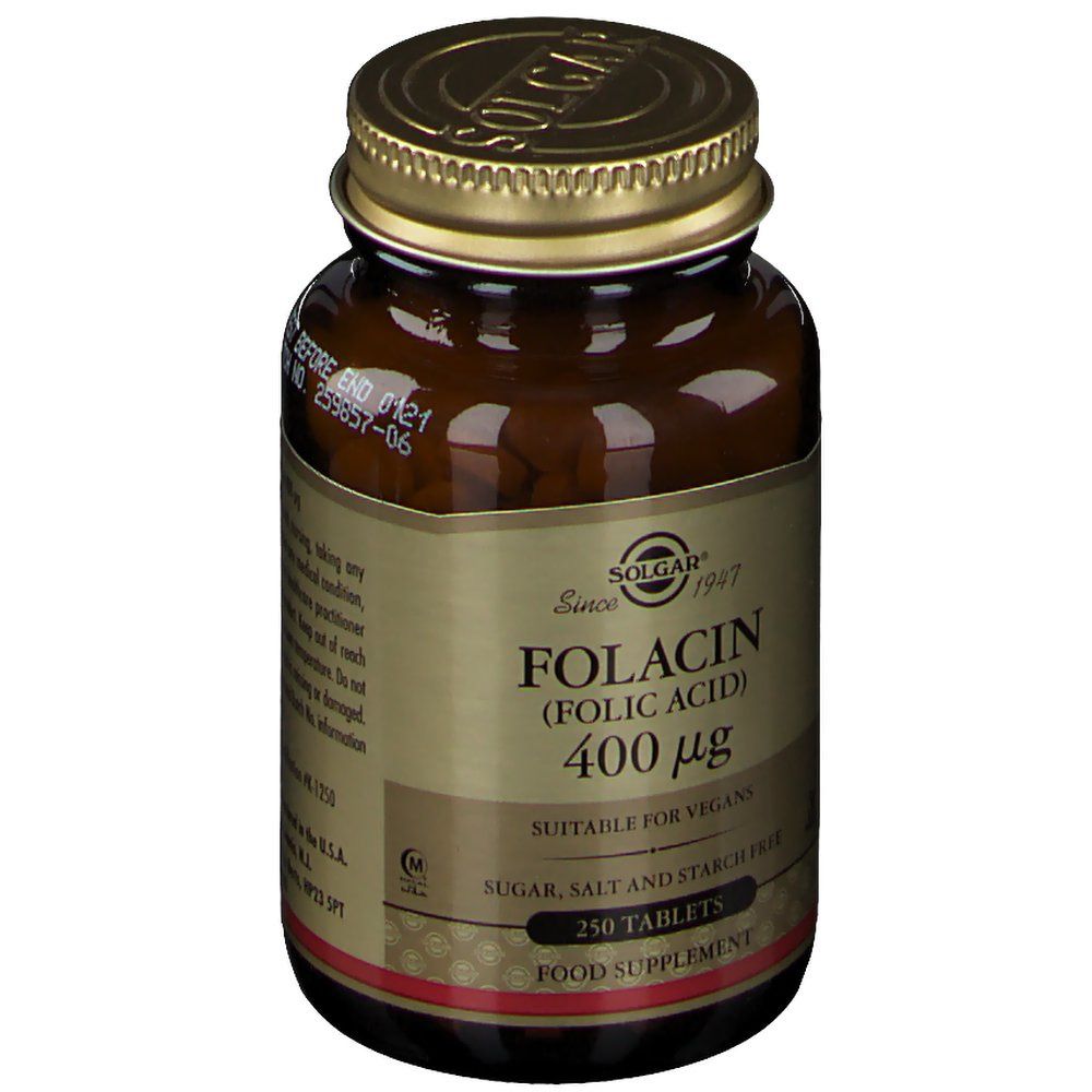 SOLGAR® Folacin 400Mcg