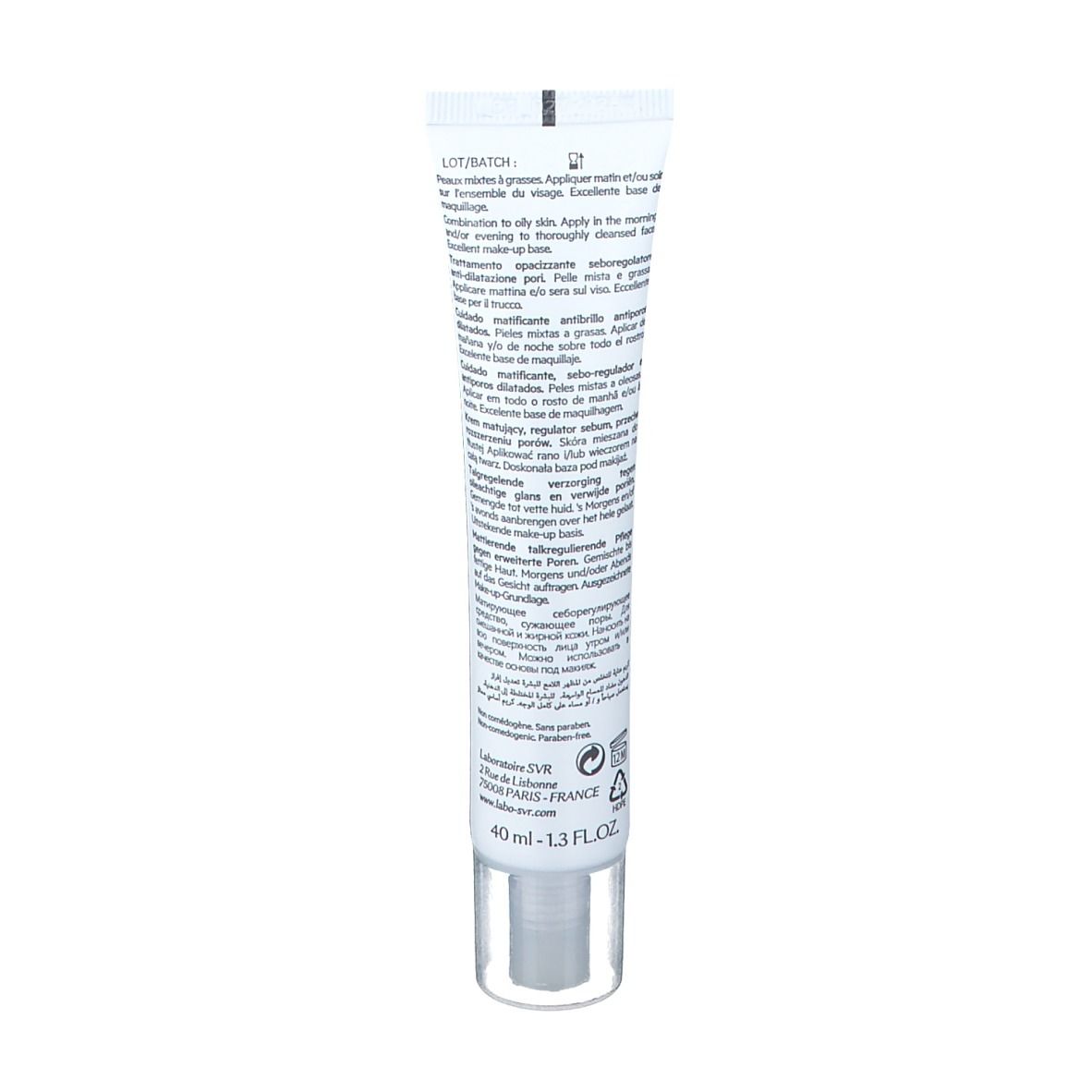 SVR Sebiaclear Mat + Pores 40 ml - Redcare