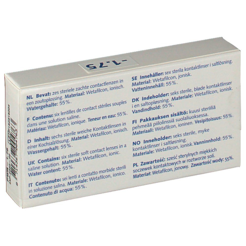 Eye Fresh Soft Month Lenses 6-pack  -1,75