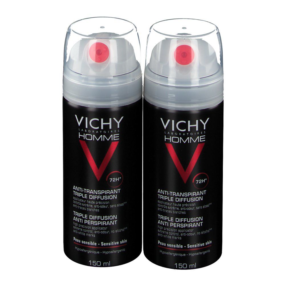 Vichy Homme Deodorant Anti-Transparant  72h Aero Duo