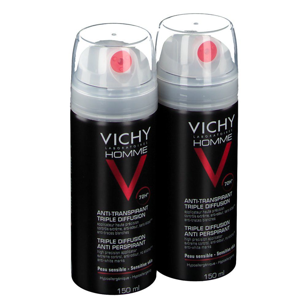 Vichy Homme Deodorant Anti-Transparant  72h Aero Duo