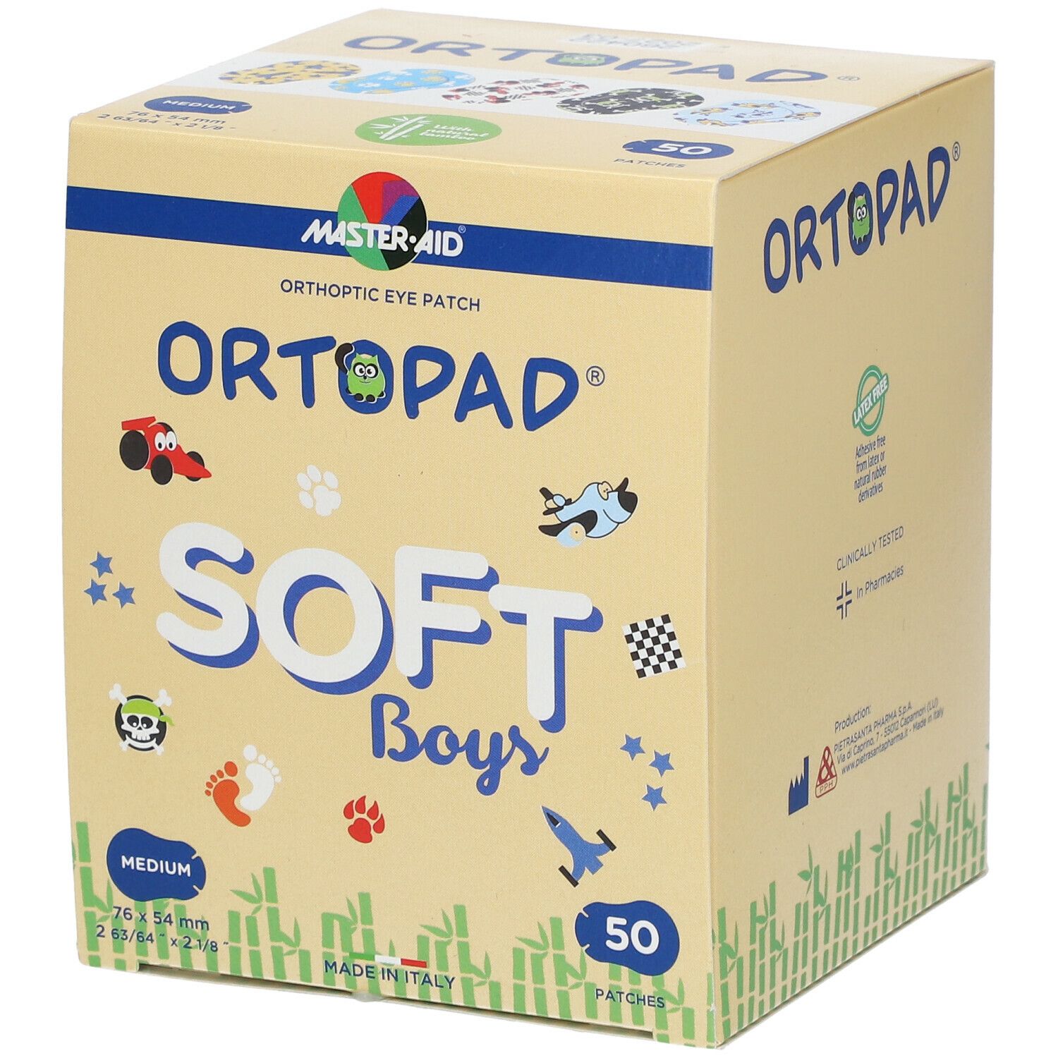 Ortopad Soft Boys Medium 76x54mm 72242