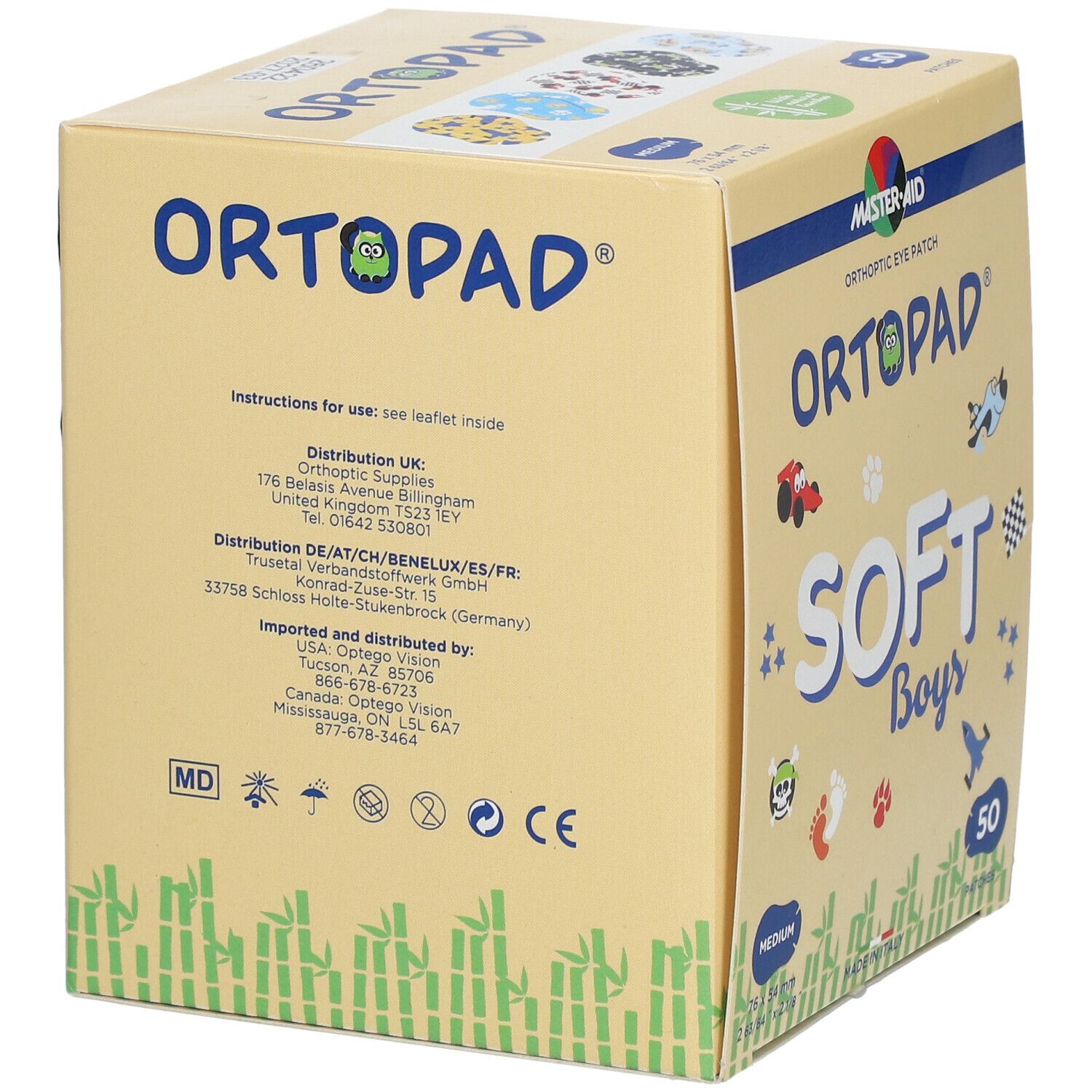 Ortopad Soft Boys Medium 76x54mm 72242