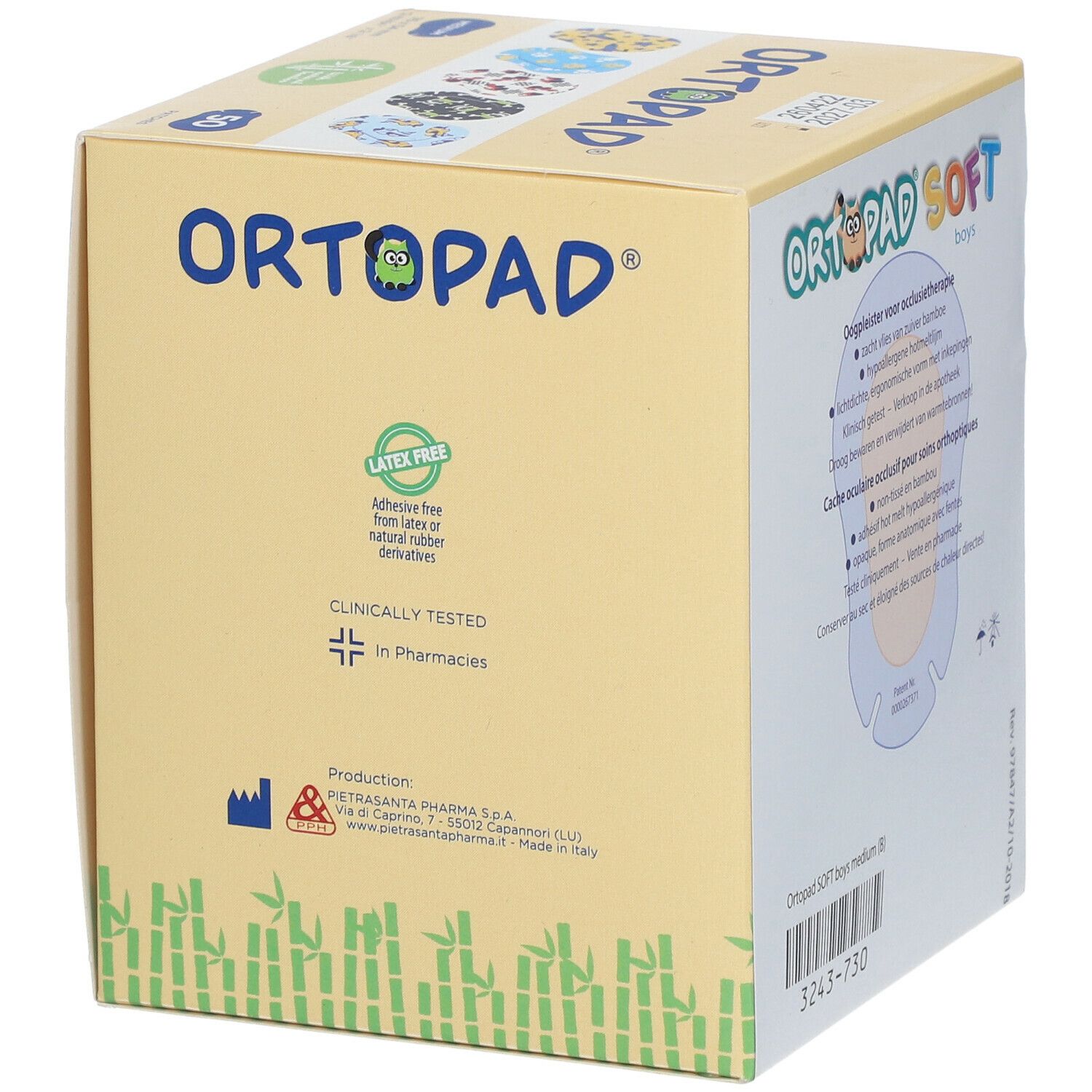 Ortopad Soft Boys Medium 76x54mm 72242