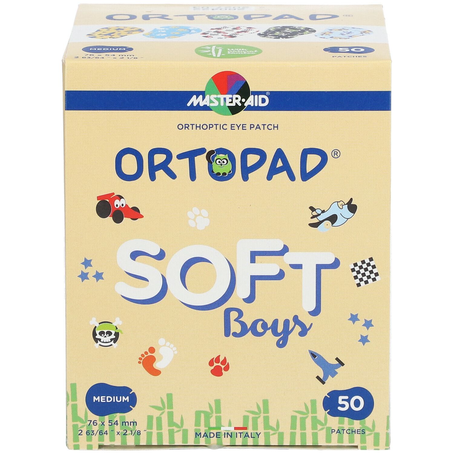 Ortopad Soft Boys Medium 76x54mm 72242