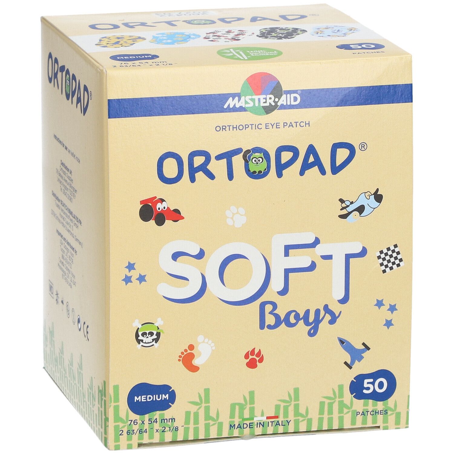 Ortopad Soft Boys Medium 76x54mm 72242