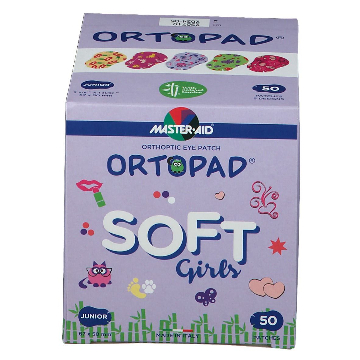 Ortopad Soft Girls Junior 67x50mm 72231