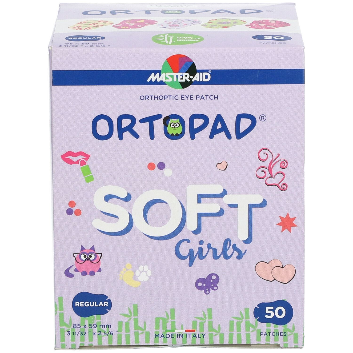 Ortopad Soft Girls Regular 85x59mm 722234