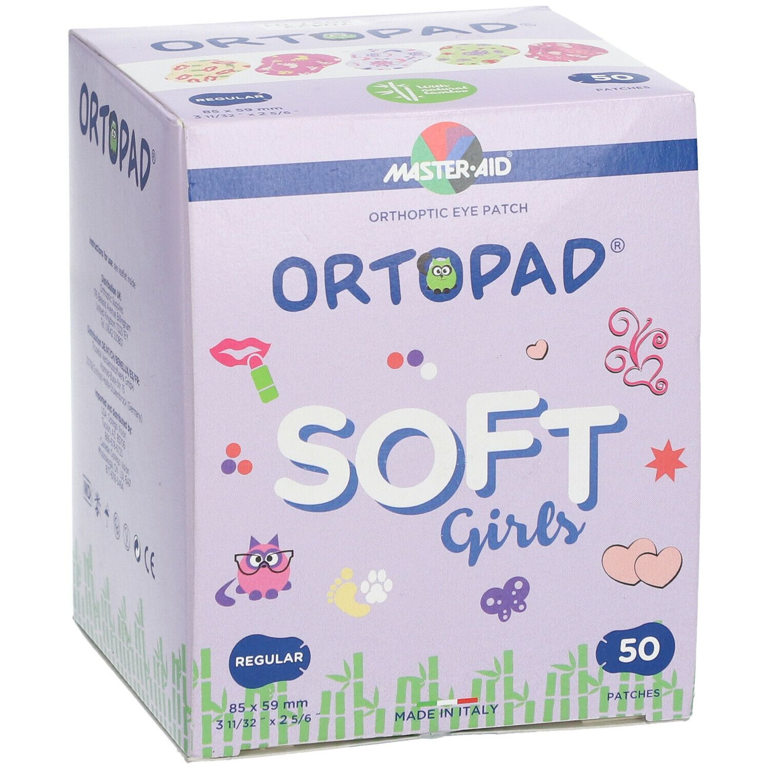 Ortopad Soft Girls Regular 85x59mm 722234