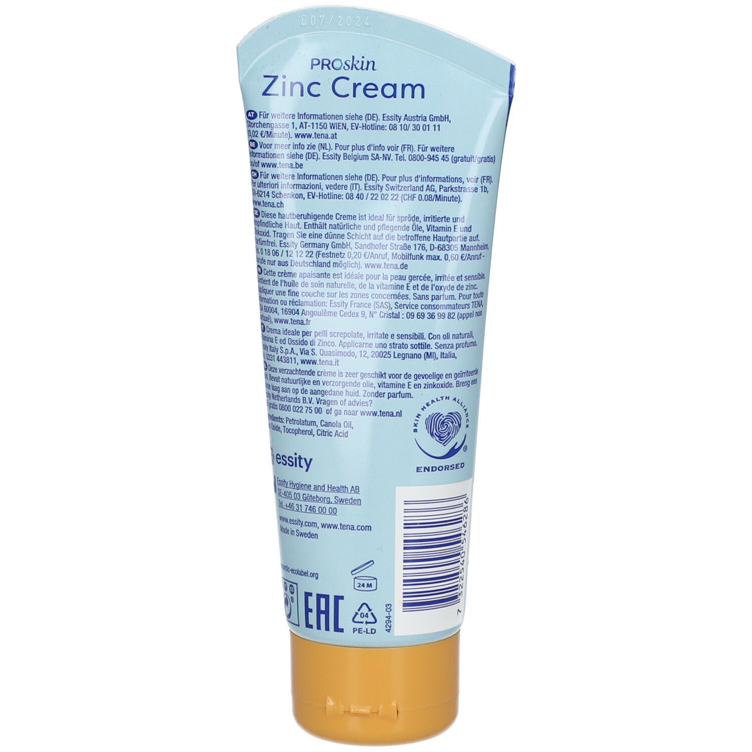 Tena Zinc Cream