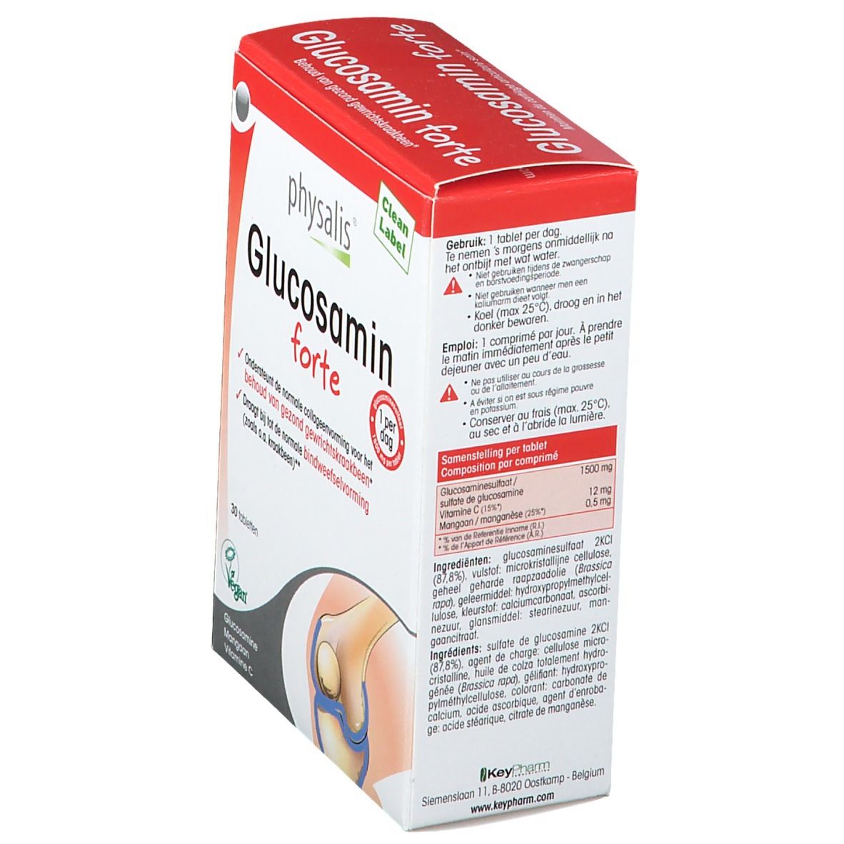 Keypharma Glucosamin Forte 1500mg