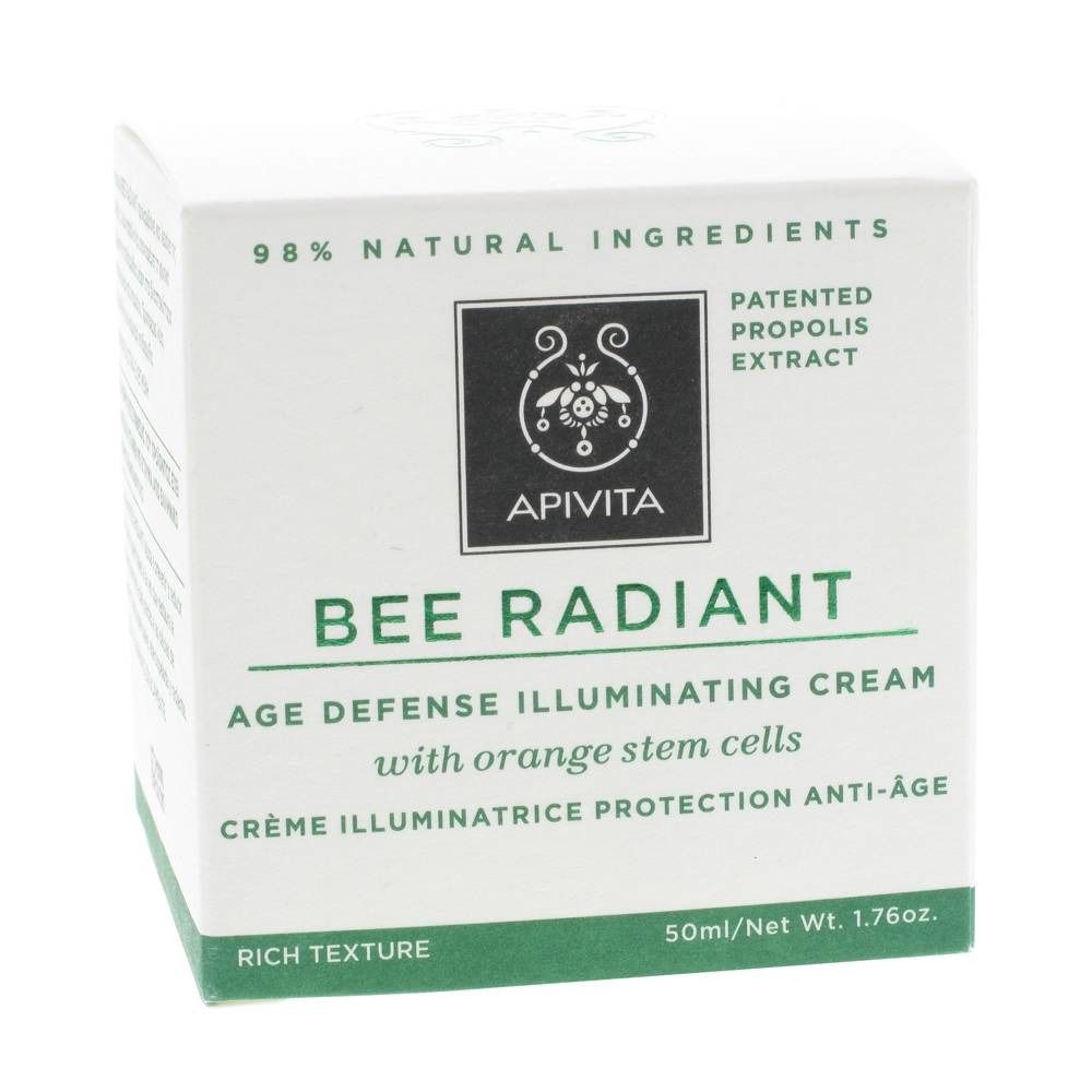 Apivita Bee Radiant Anti-Aging Cream Rich Texture