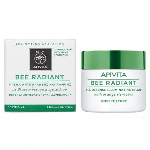 Apivita Bee Radiant Anti-Aging Cream Rich Texture