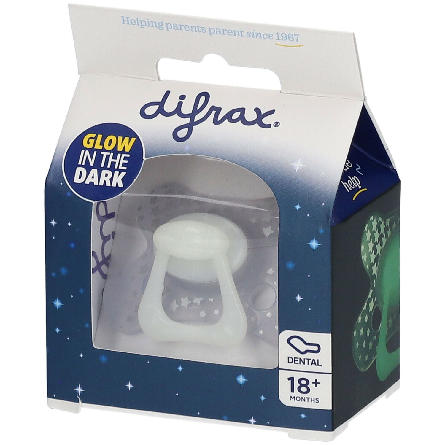 Difrax Soother Dental Night +18m