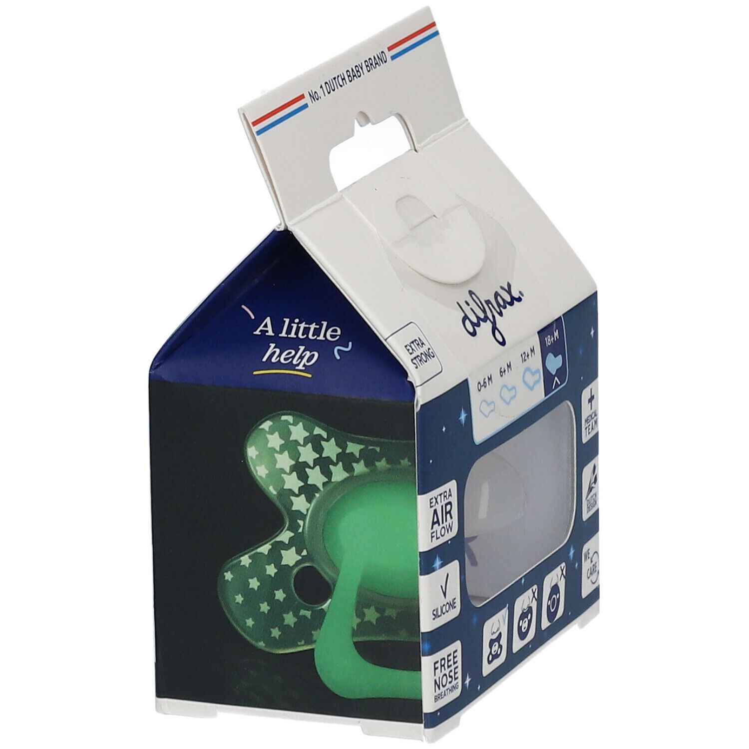 Difrax Soother Dental Night +18m