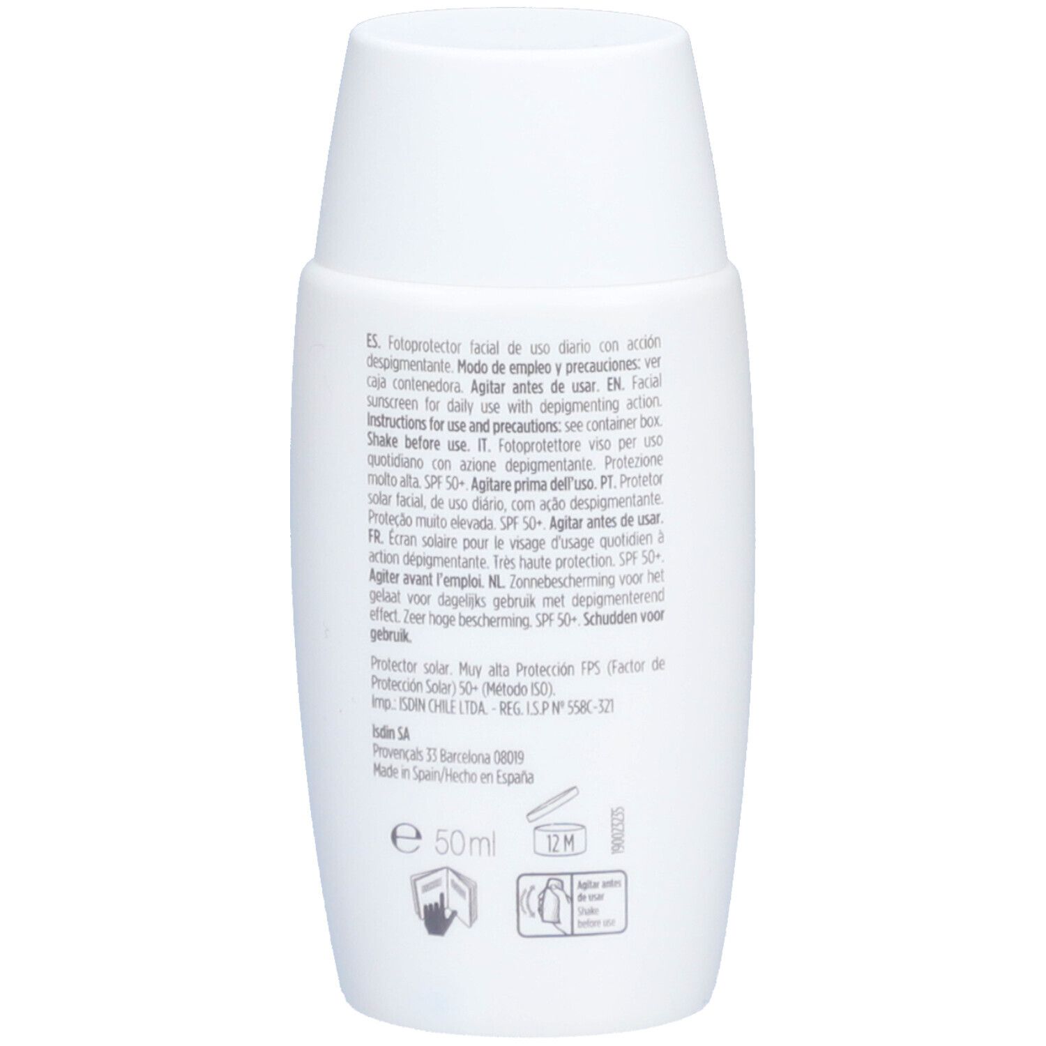 Isdin Foto Ultra Active Unify Fusion Fluid SPF50+