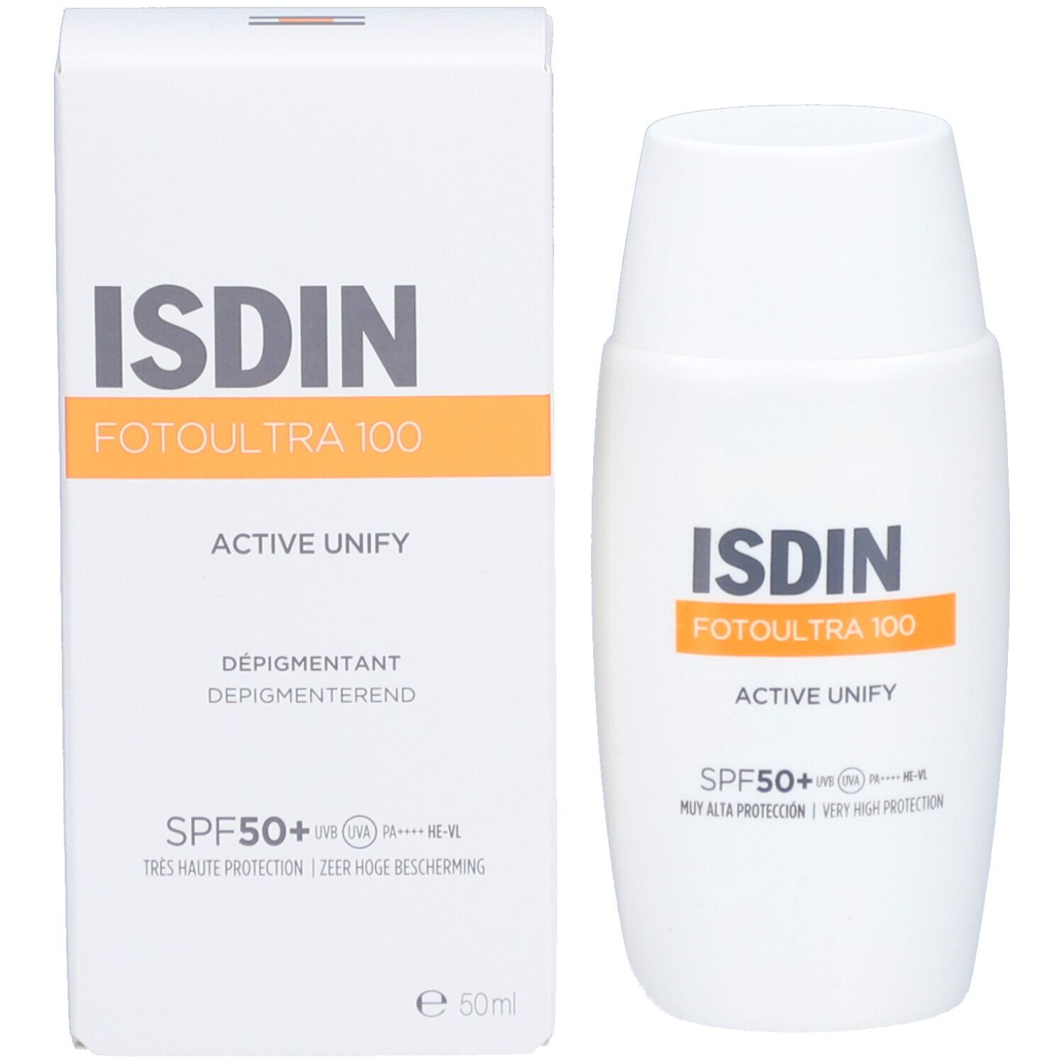 Isdin Foto Ultra Active Unify Fusion Fluid SPF50+