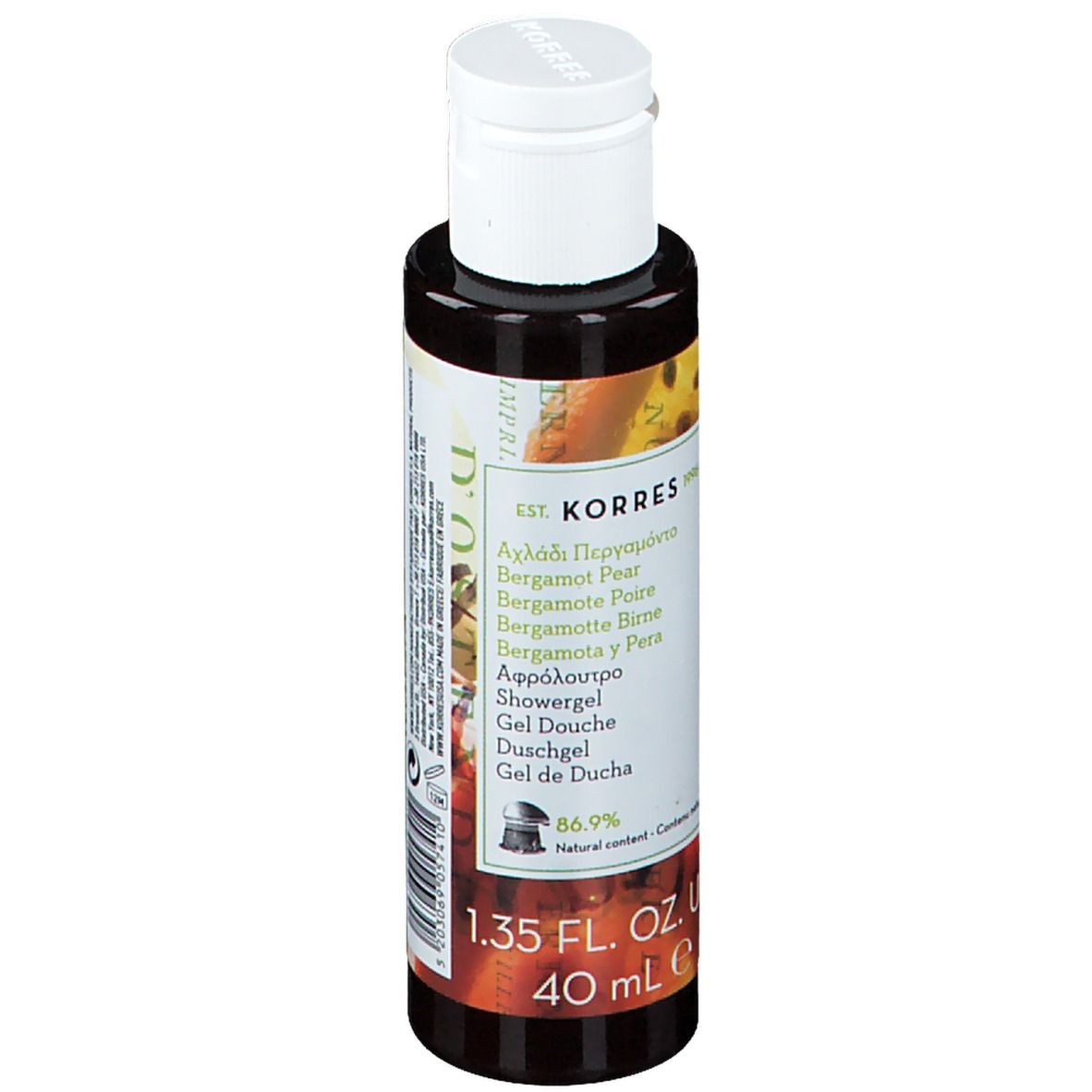 Korres Shower Gel Bergamot Pear