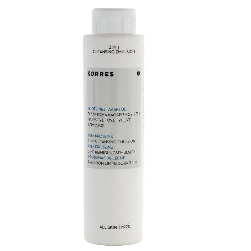 Korres Milk Protein 3-in-1 Cleanser Emulsion