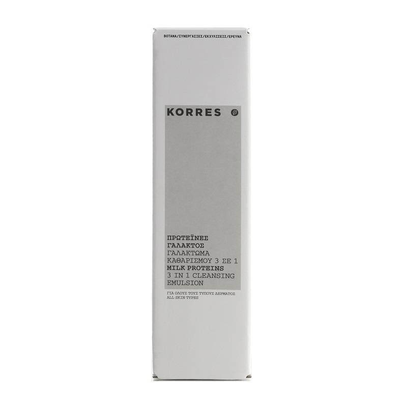 Korres Milk Protein 3-in-1 Cleanser Emulsion