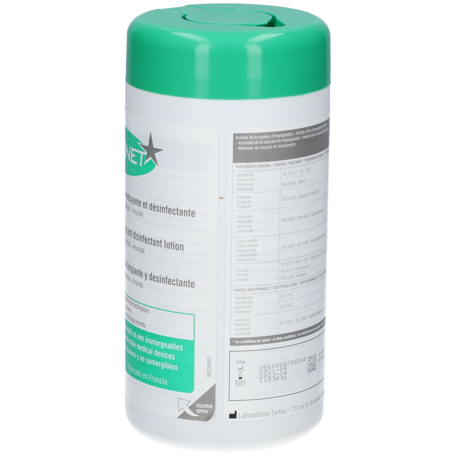 Aseptonet Antiseptic Wipes