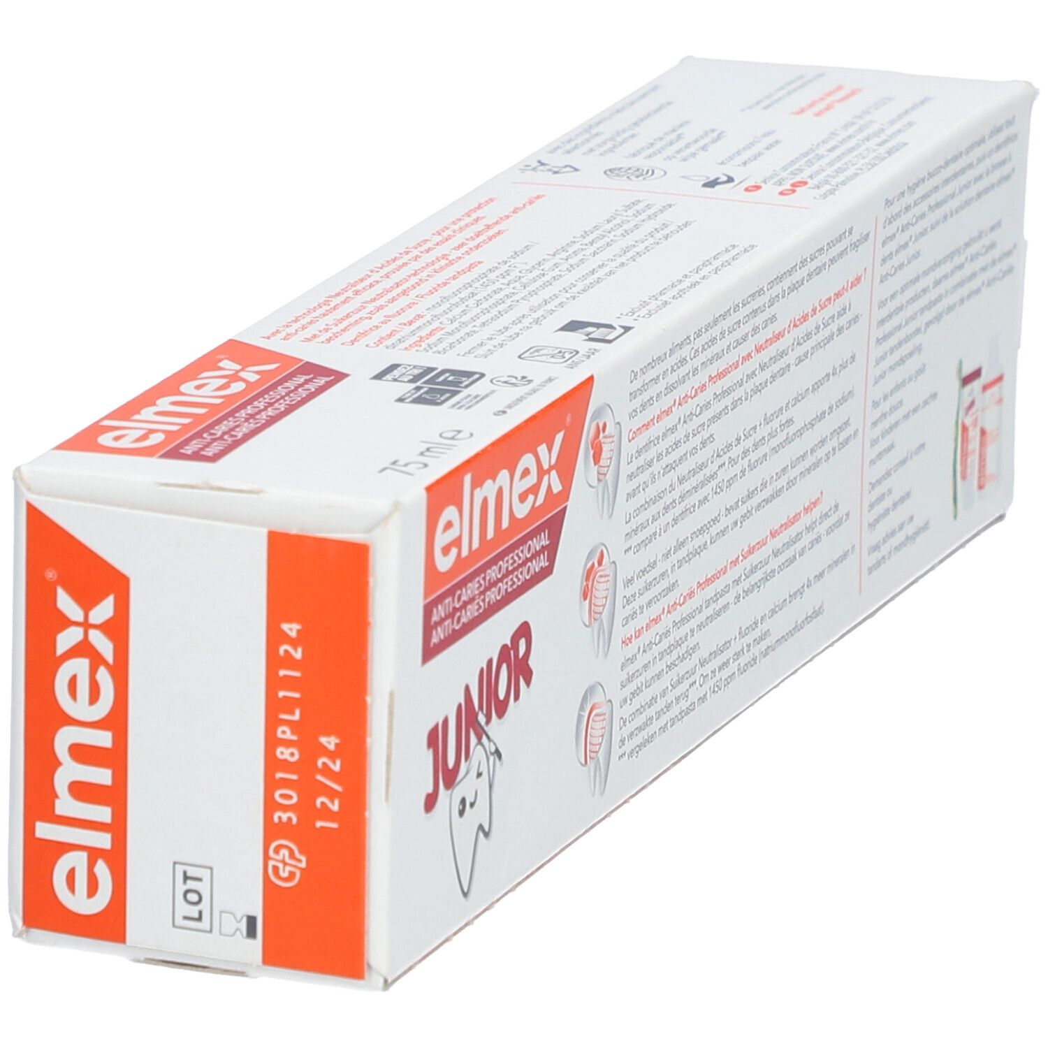 Elmex Toothpaste Junior Prof Anti-Caries