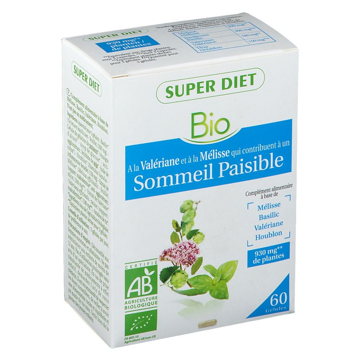 Super Diet Complex Melisse Good Nightrest Bio