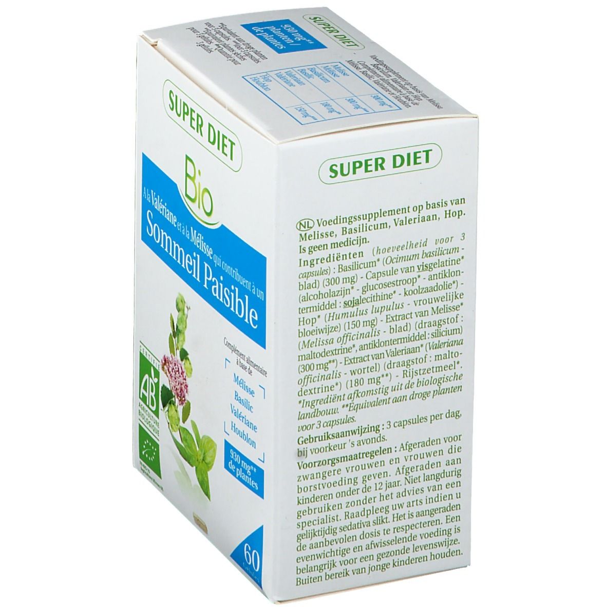 Super Diet Complex Melisse Good Nightrest Bio