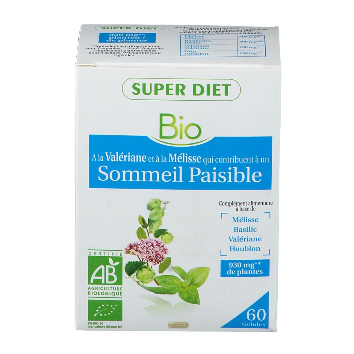 Super Diet Complex Melisse Good Nightrest Bio