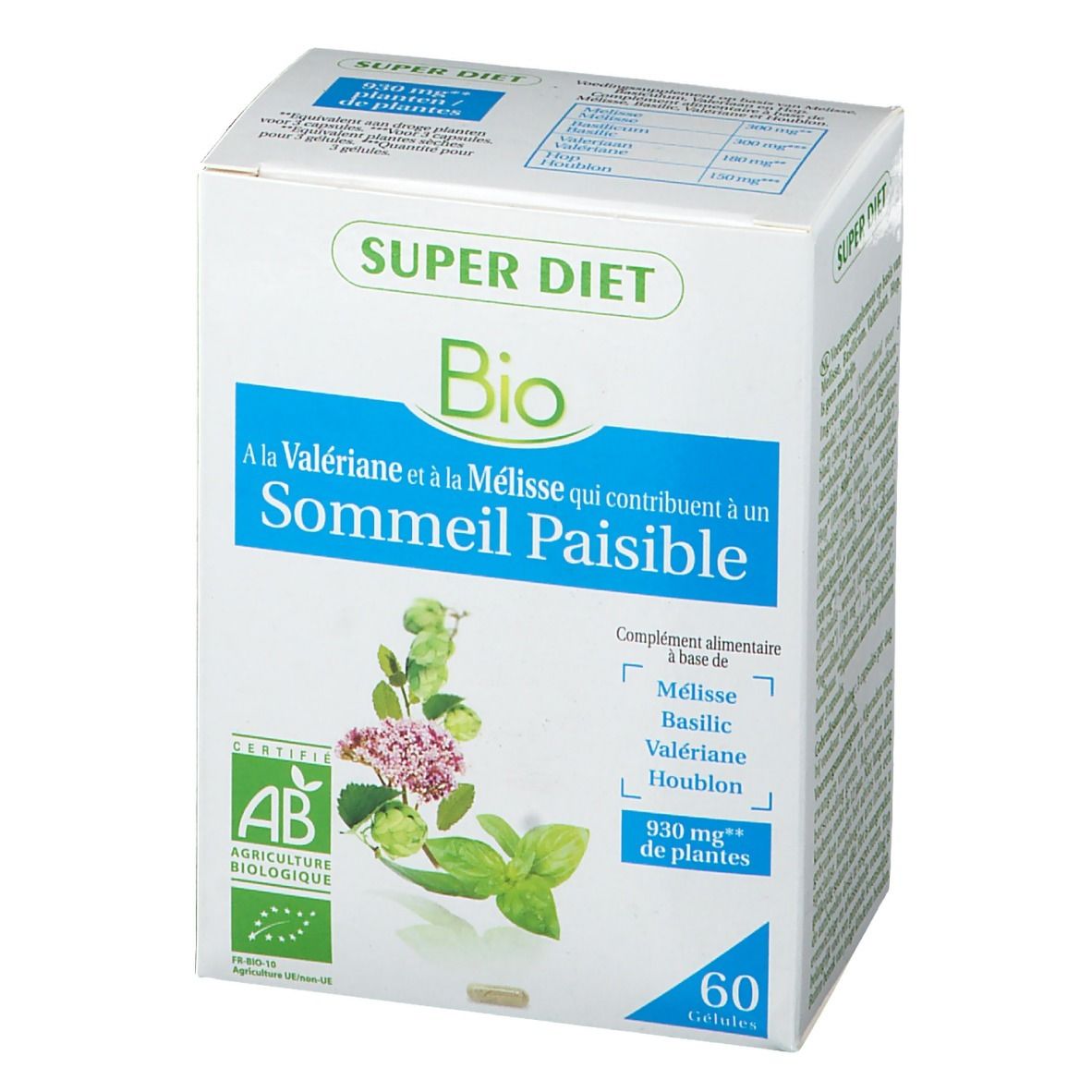 Super Diet Complex Melisse Good Nightrest Bio