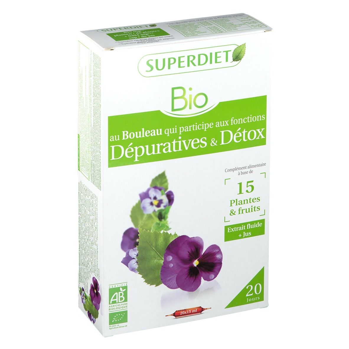 Super Diet Complex Betula Detox Bio 15 ml