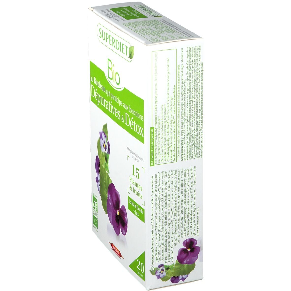 Super Diet Complex Betula Detox Bio 15 ml