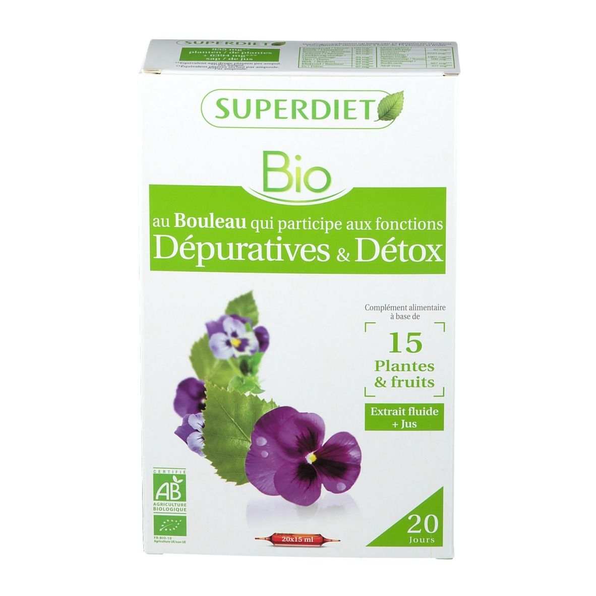 Super Diet Complex Betula Detox Bio 15 ml