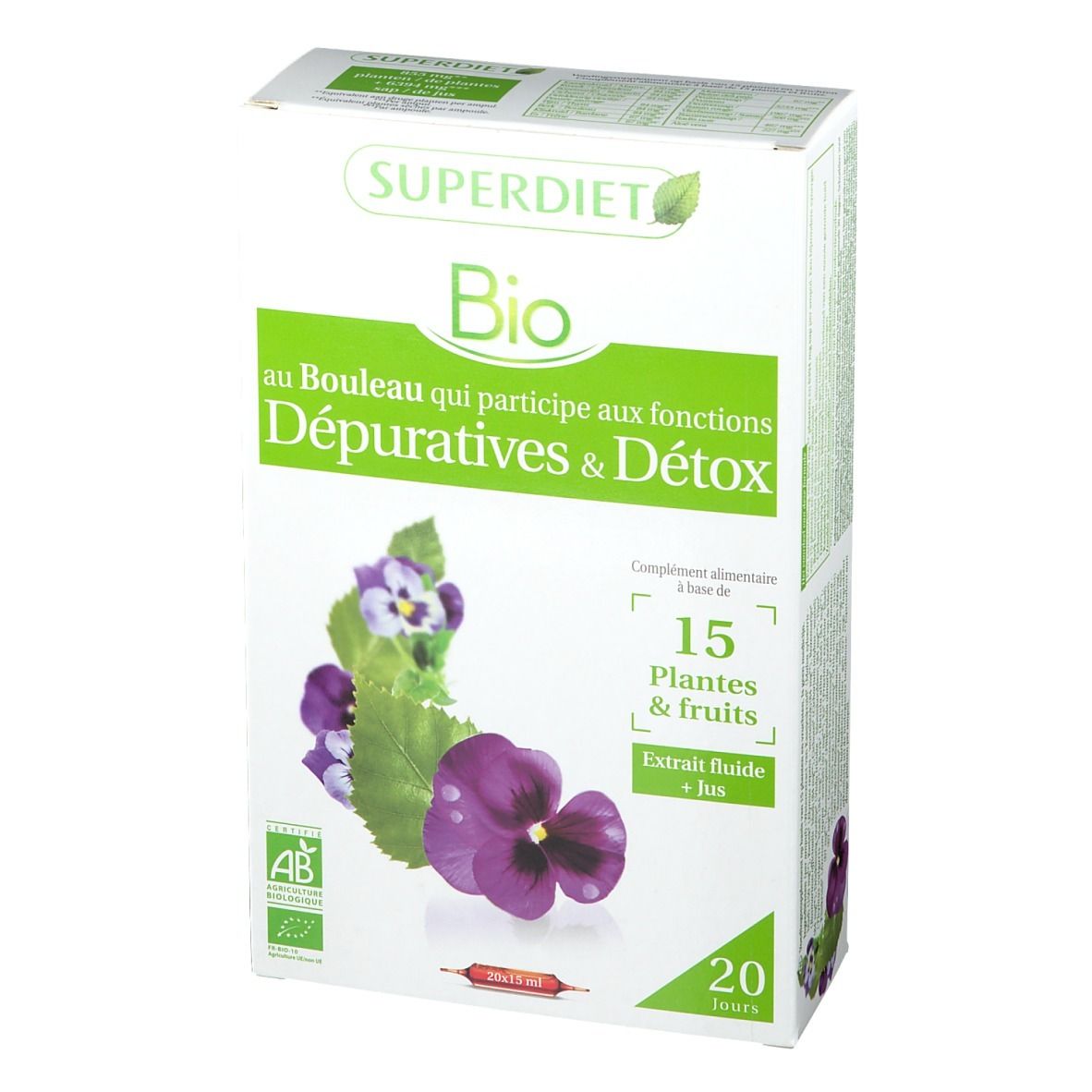Super Diet Complex Betula Detox Bio 15 ml