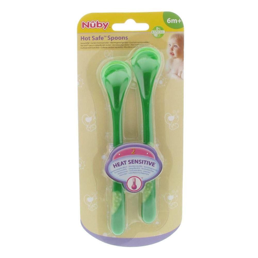 Nuby Hot Safe Weaning Spoon +6m