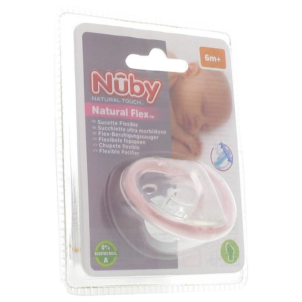 Natural Touch Pacifier Orthodontic +6m