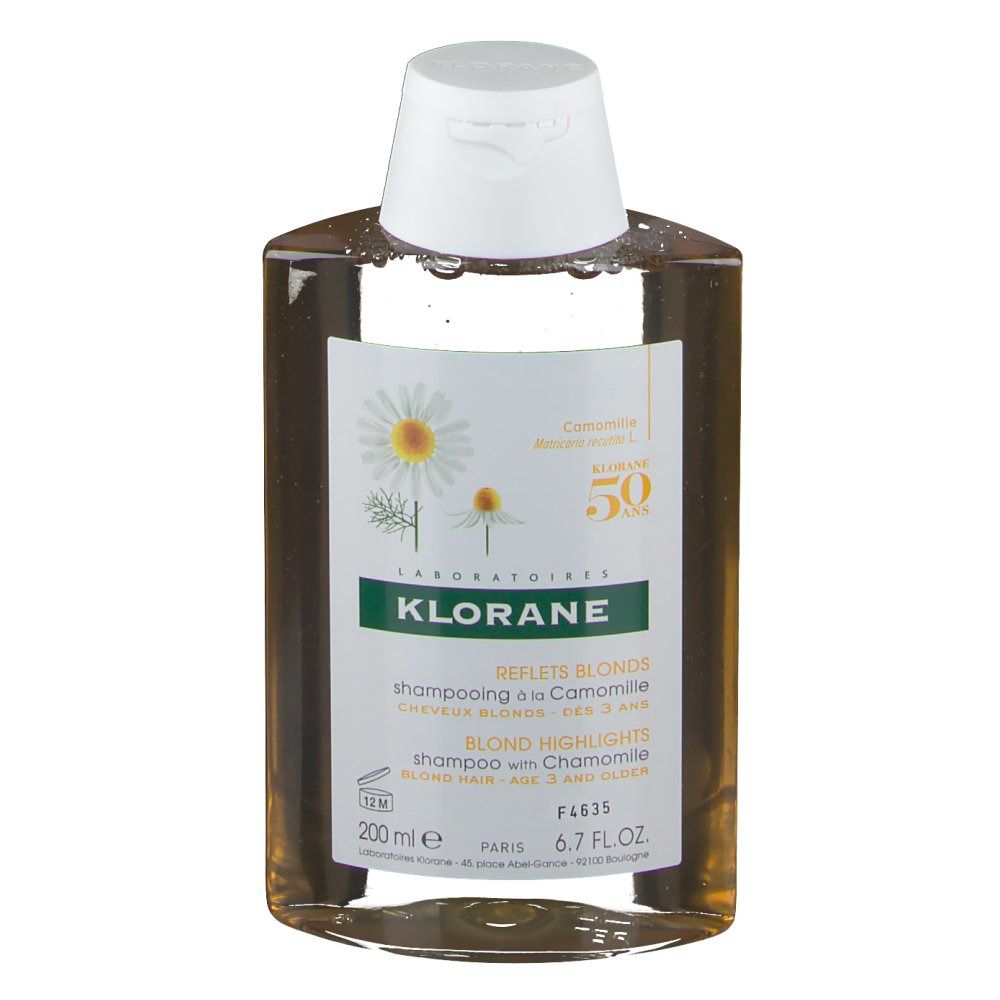 Klorane Shampoo Chamomile Shiny Gold Gloss