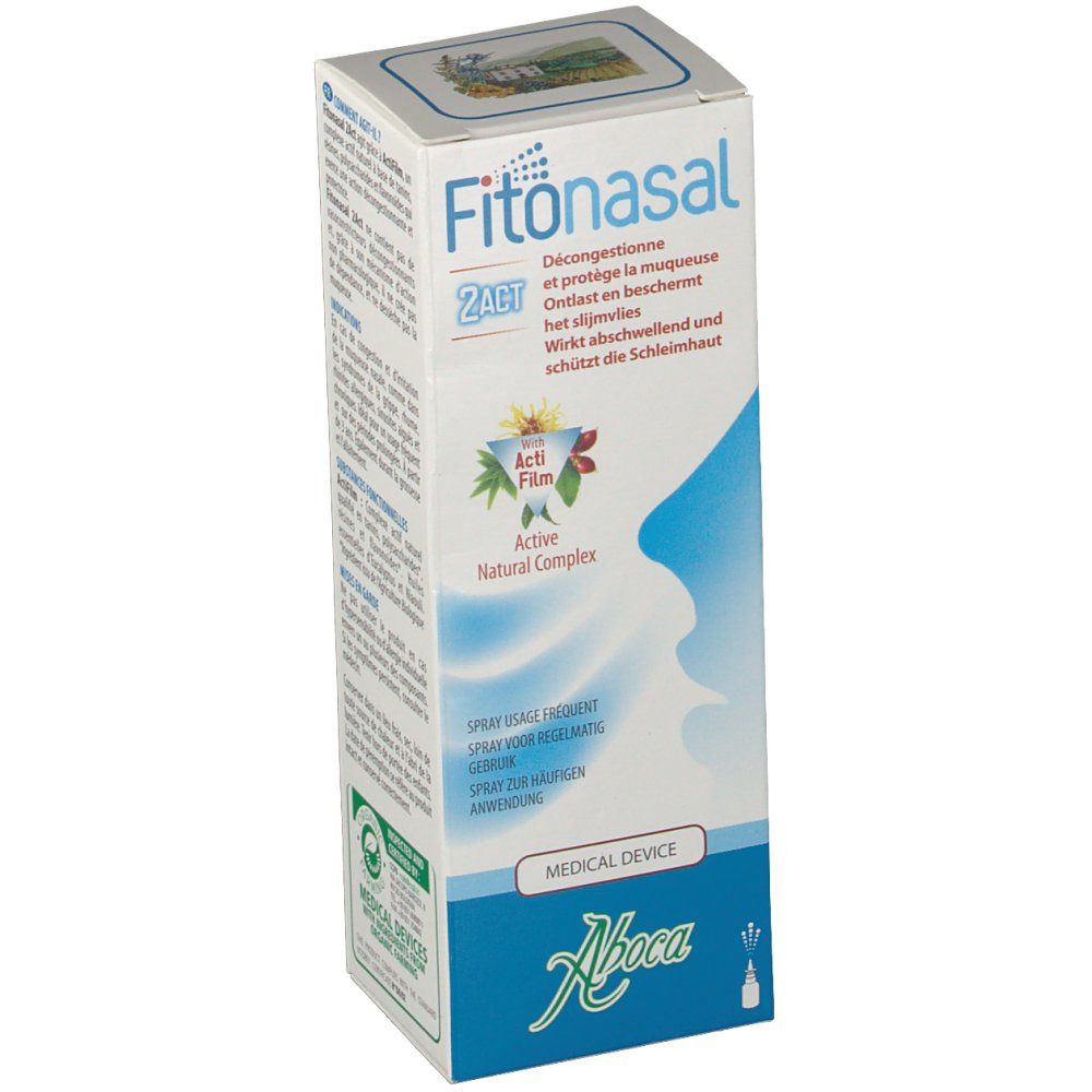 Aboca Fitonasale 2Act Nasal Spray